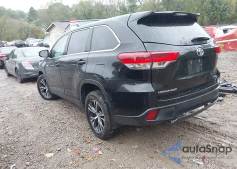 2019 Toyota Highlander Le from USA, damaged, VIN 5TDBZRFH3KS724426